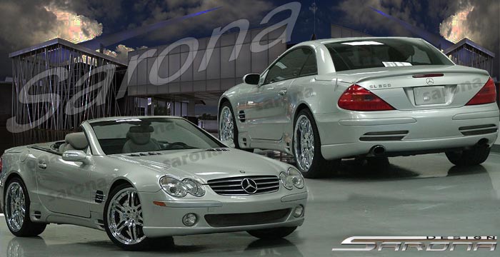 Custom Mercedes SL Body Kit  Convertible (2003 - 2008) - $1590.00 (Manufacturer Sarona, Part #MB-074-KT)